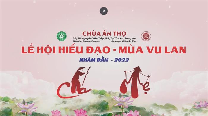 Lễ hội Hiếu Đạo 2022 tại chùa Ân Thọ