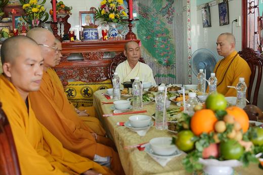 Lễ trai tăng cầu siêu Phật tử Nguyễn Thị Xê