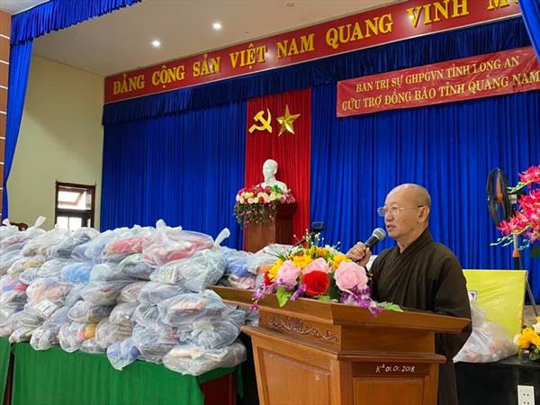 Cứu trợ đồng bào bão lũ các tỉnh Quảng Nam, Quảng Trị, Thừa Thiên Huế năm 2020