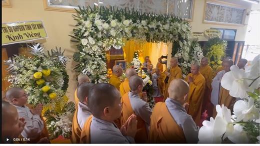BAN TRỊ SỰ GHPGVN TỈNH TÂY NINH VIẾNG TANG NI TRƯỞNG THÍCH NỮ THUẦN CHƠN – TRỤ TRÌ THIỀN VIỆN AN LẠC