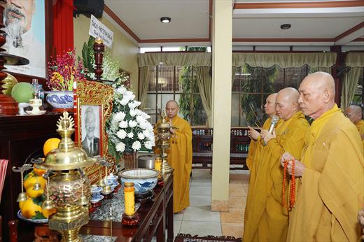 Ban Trị sự Giáo hội Phật giáo Việt Nam tỉnh Long An tưởng niệm Tổng Bí thư Nguyễn Phú Trọng