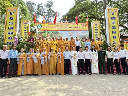 Cần Giuộc: Ban Trị sự GHPGVN huyện tổ chức Đại Lễ Phật Đản PL. 2568 – DL. 2024