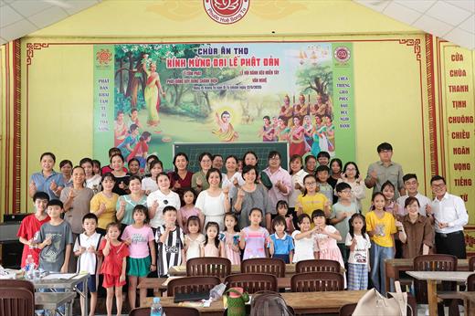 CHỮ ĐẸP – TÂM ĐẸP: BUỔI HỌC Ý NGHĨA TẠI CHÙA ÂN THỌ