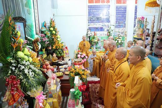 Chùa Phước An long trọng tổ chức lễ húy kỵ cố Hòa thượng khai sơn Thích Giác Nhựt