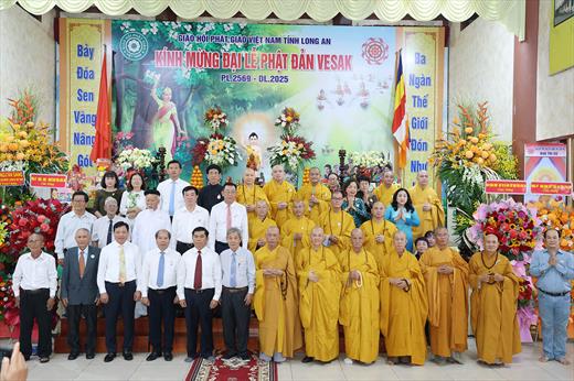 Đại lễ Phật đản năm 2025 của Ban Trị sự Phật giáo tỉnh Long An