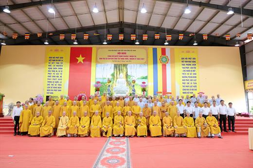 Hội nghị công bố quyết định nhân sự Ban Trị sự GHPGVN tỉnh Tây Ninh mới nhiệm kỳ 2022-2027