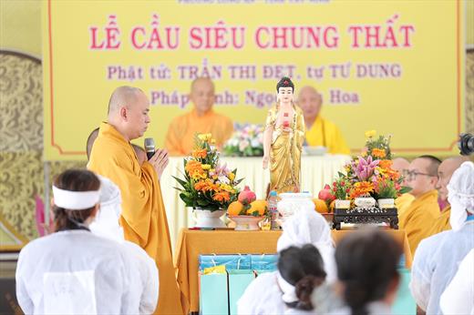 LỄ CẦU SIÊU CHUNG THẤT PHẬT TỬ TƯ DUNG