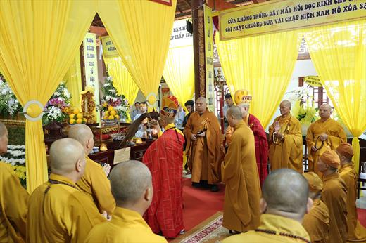 Lễ truy điệu và trà tỳ cố Thượng toạ Thích Giác Hải - Phó Trụ trì chùa Phật Bửu