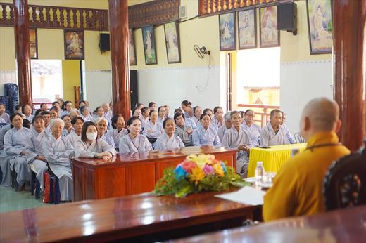 PHÁP THOẠI TẠI TỔ ĐÌNH KIM CANG: “VAI TRÒ HỘ PHÁP, HỘ ĐẠO CỦA NGƯỜI PHẬT TỬ TRONG THỜI ĐẠI MỚI”