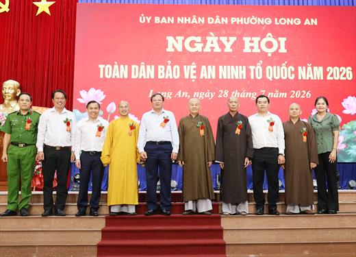 Phường Long An tổ chức ngày hội toàn dân bảo vệ an ninh tổ quốc năm 2026
