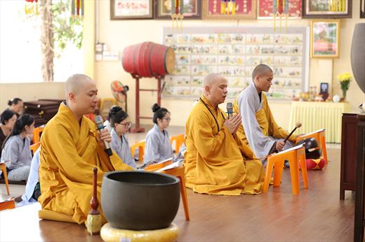 Trung ngươn ngày hội vọng Vu Lan buổi sáng tại chùa Ân Thọ 2025