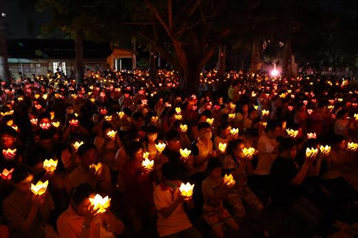 Xúc động và ý nghĩa trong đại lễ Vu lan Báo hiếu 2024 tại chùa Ân Thọ