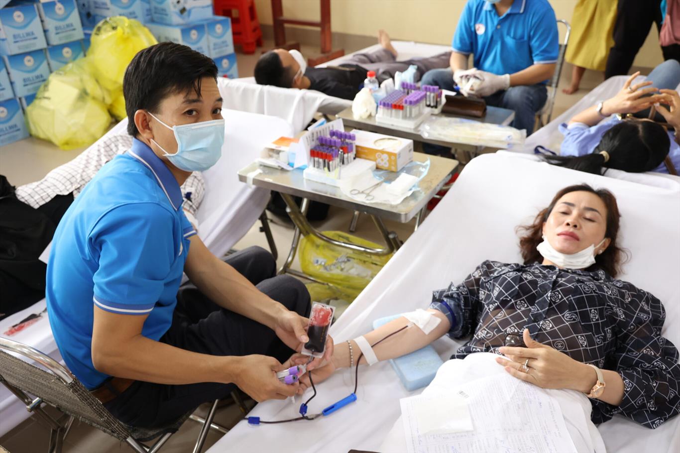 436 người hiến máu thành công trong đợt 15 tại Chùa Ân Thọ