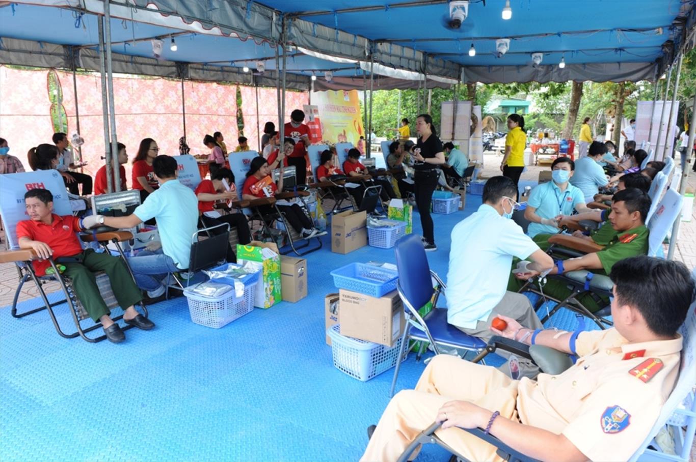 Chùa Ân Thọ: ngày hội hiến máu tình nguyện đợt 2