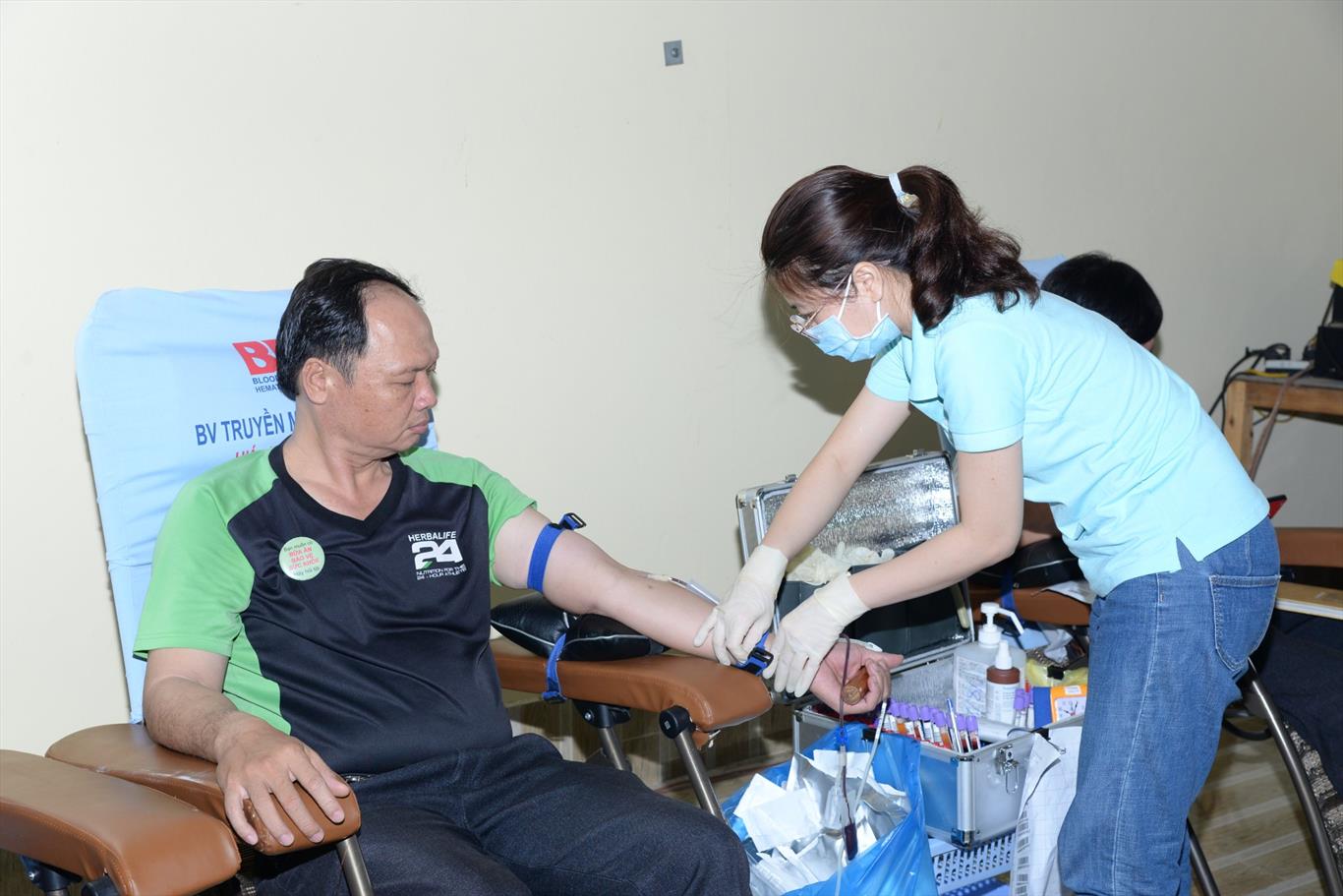 Chùa Ân Thọ tổ chức ngày hội hiến máu cứu người