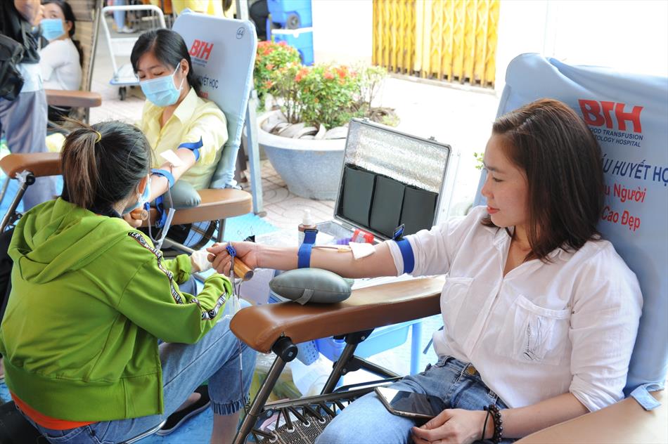 [Hình ảnh] Ngày hội hiến máu tình nguyện đợt 3