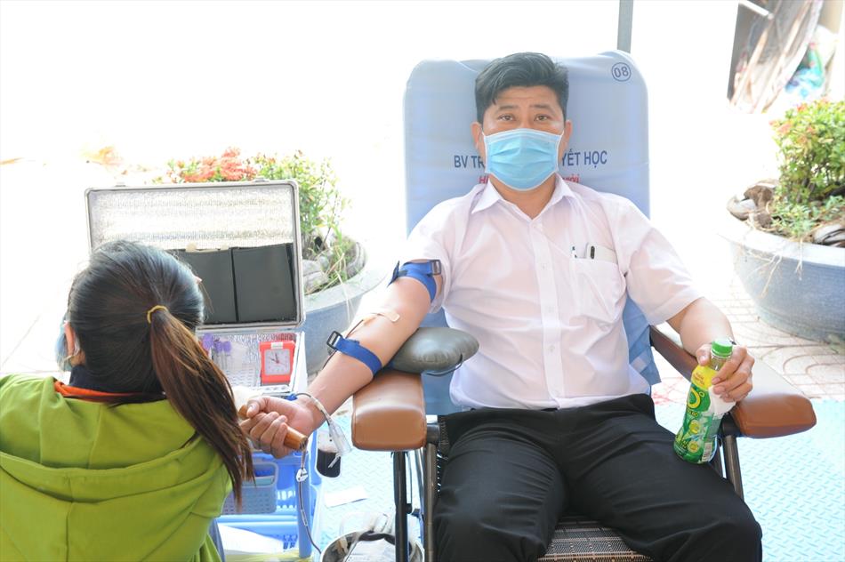 [Hình ảnh] Ngày hội hiến máu tình nguyện đợt 3