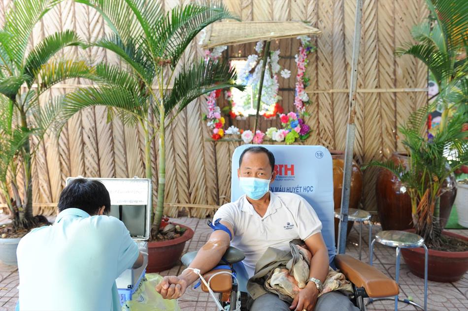 [Hình ảnh] Ngày hội hiến máu tình nguyện đợt 4