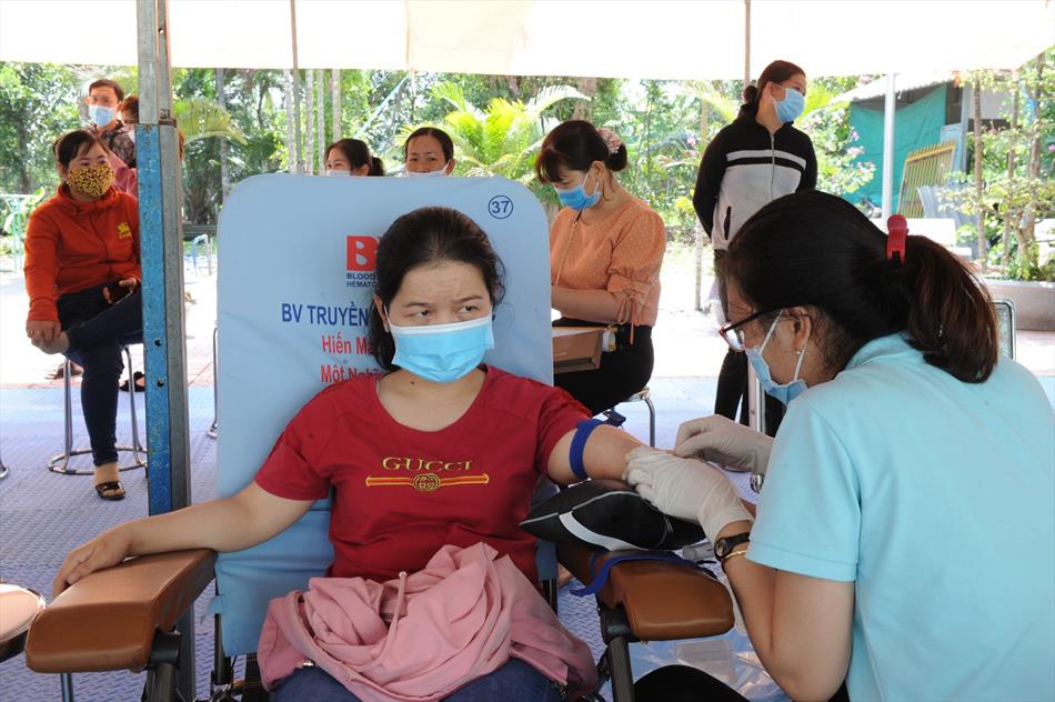 [Hình ảnh] Ngày hội hiến máu tình nguyện đợt 4