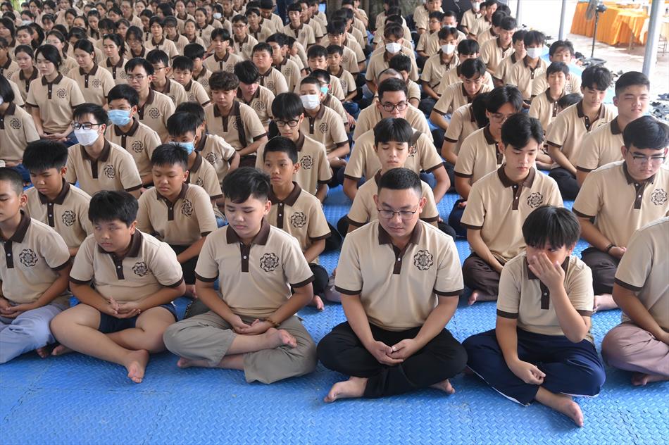 Ban Hoằng pháp tỉnh Long An tổ chức Khóa tu Tuổi trẻ mừng Phật Đản 2023