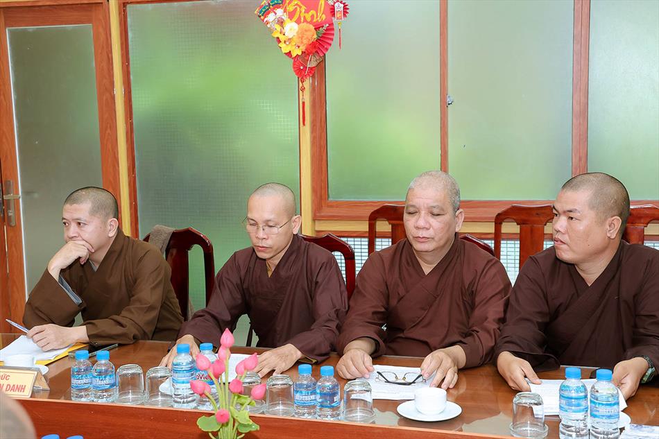 Ban Trị sự GHPGVN tỉnh Long An thăm và làm việc tại huyện Tân Trụ Ban Trị sự GHPGVN tỉnh Long An thăm và làm việc tại huyện Tân Trụ