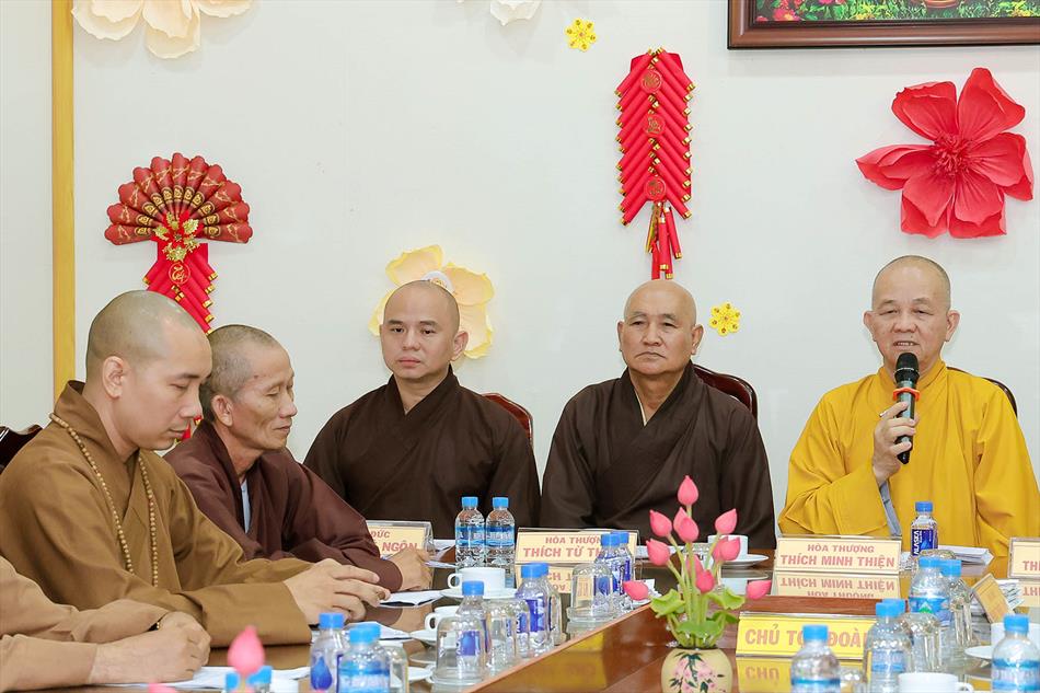 Ban Trị sự GHPGVN tỉnh Long An thăm và làm việc tại huyện Tân Trụ Ban Trị sự GHPGVN tỉnh Long An thăm và làm việc tại huyện Tân Trụ