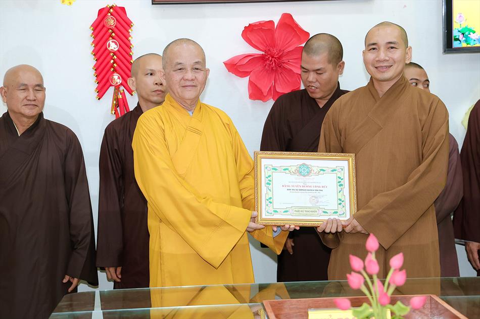 Ban Trị sự GHPGVN tỉnh Long An thăm và làm việc tại huyện Tân Trụ Ban Trị sự GHPGVN tỉnh Long An thăm và làm việc tại huyện Tân Trụ