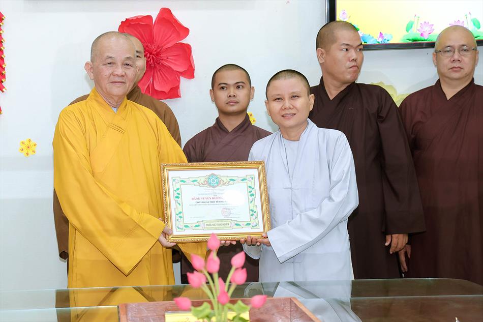 Ban Trị sự GHPGVN tỉnh Long An thăm và làm việc tại huyện Tân Trụ Ban Trị sự GHPGVN tỉnh Long An thăm và làm việc tại huyện Tân Trụ