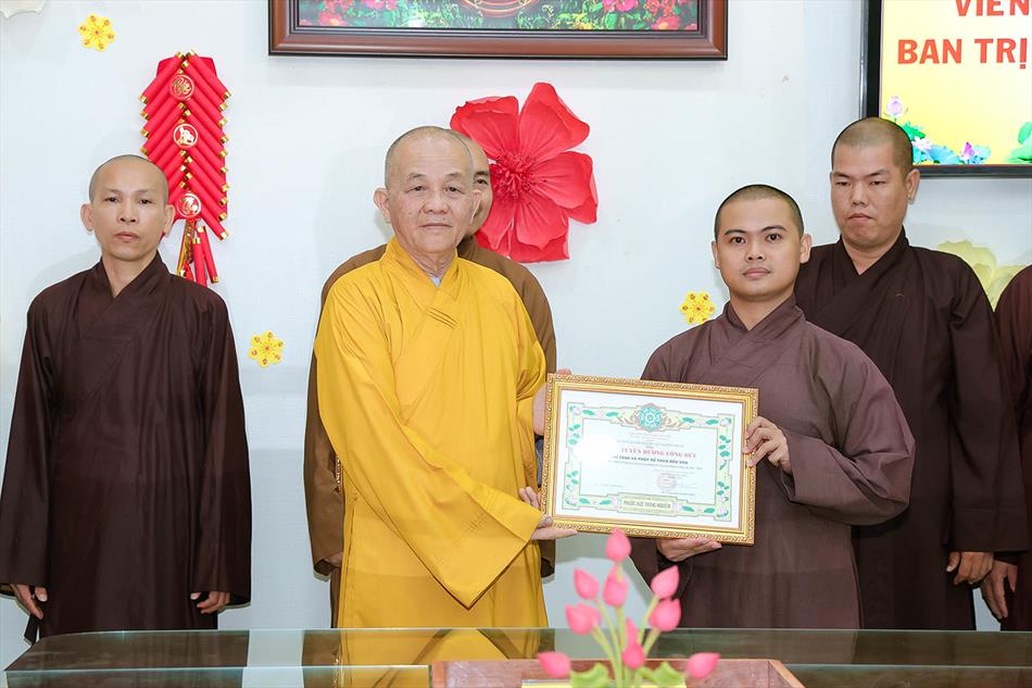 Ban Trị sự GHPGVN tỉnh Long An thăm và làm việc tại huyện Tân Trụ Ban Trị sự GHPGVN tỉnh Long An thăm và làm việc tại huyện Tân Trụ