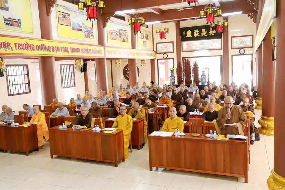 BAN TRỊ SỰ PHẬT GIÁO TỈNH LONG AN ĐỊNH HƯỚNG NHIỀU PHẬT SỰ TRỌNG ĐẠI TRONG THỜI GIAN TỚI BAN TRỊ SỰ PHẬT GIÁO TỈNH LONG AN ĐỊNH HƯỚNG NHIỀU PHẬT SỰ TRỌNG ĐẠI TRONG THỜI GIAN TỚI