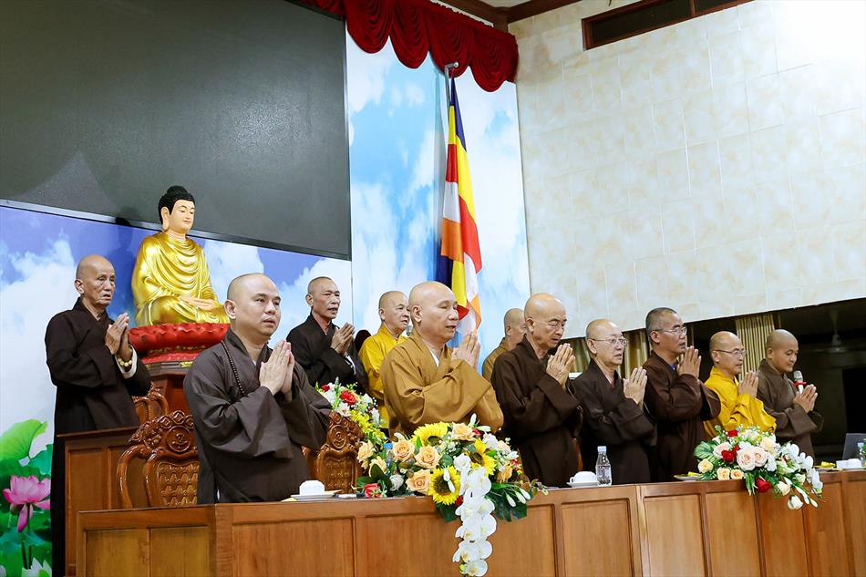 BAN TRỊ SỰ PHẬT GIÁO TỈNH LONG AN ĐỊNH HƯỚNG NHIỀU PHẬT SỰ TRỌNG ĐẠI TRONG THỜI GIAN TỚI BAN TRỊ SỰ PHẬT GIÁO TỈNH LONG AN ĐỊNH HƯỚNG NHIỀU PHẬT SỰ TRỌNG ĐẠI TRONG THỜI GIAN TỚI
