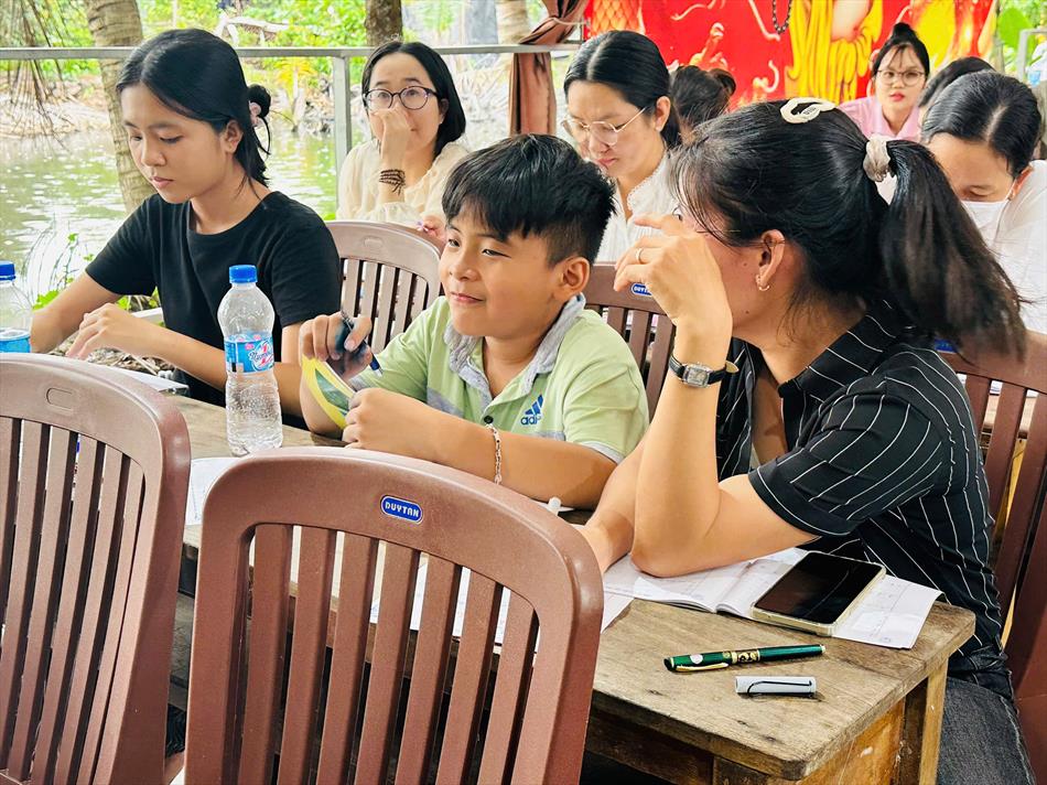 CHỮ ĐẸP – TÂM ĐẸP: BUỔI HỌC Ý NGHĨA TẠI CHÙA ÂN THỌ CHỮ ĐẸP – TÂM ĐẸP: BUỔI HỌC Ý NGHĨA TẠI CHÙA ÂN THỌ