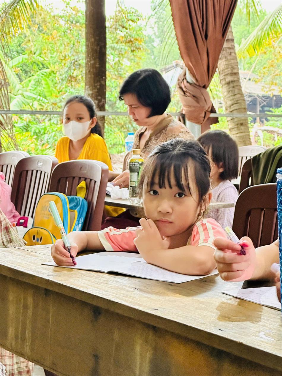 CHỮ ĐẸP – TÂM ĐẸP: BUỔI HỌC Ý NGHĨA TẠI CHÙA ÂN THỌ CHỮ ĐẸP – TÂM ĐẸP: BUỔI HỌC Ý NGHĨA TẠI CHÙA ÂN THỌ