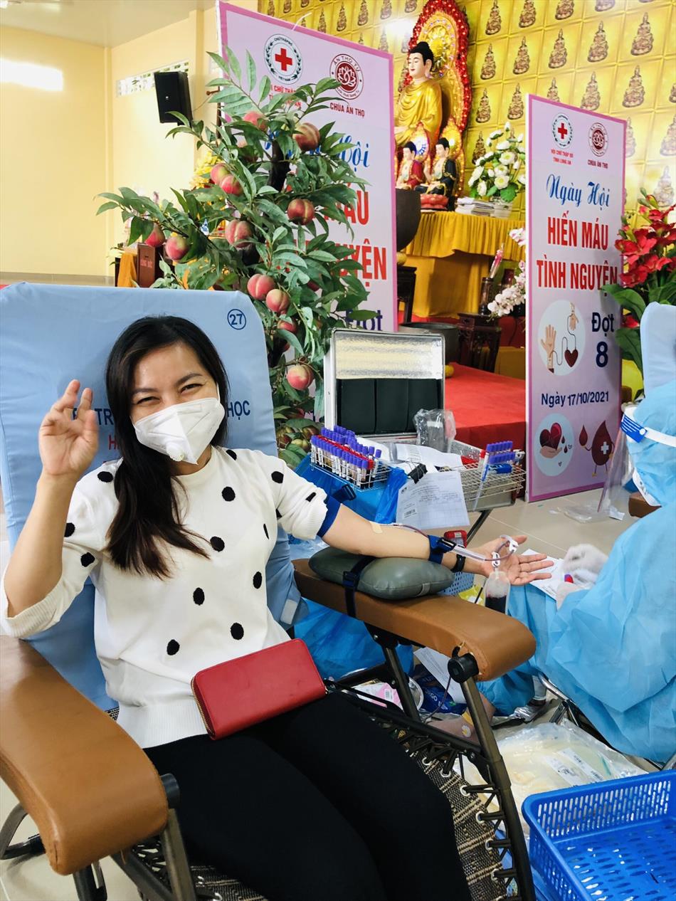 Chùa Ân Thọ tích cực hoạt động xã hội – nổi bật là phong trào hiến máu tình nguyện