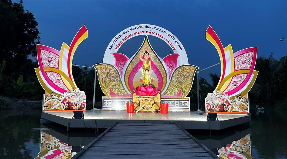 Chùa Ân Thọ tổ chức Phật đản năm 2023