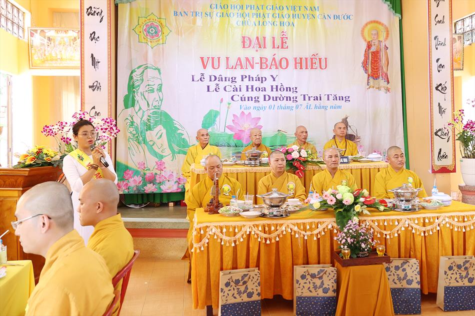Chùa Long Hoa tổ chức đại lễ Vu lan Báo hiếu 2023
