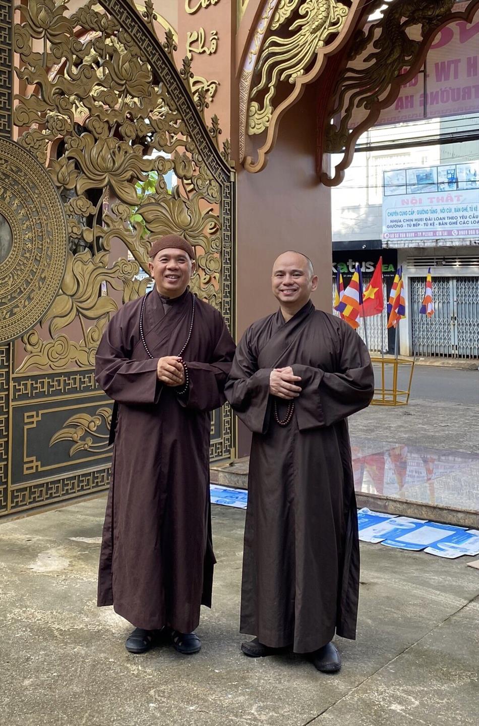 Đoàn Ban Hoằng pháp T.Ư và Ban Kinh tế tài chánh T.Ư đã viếng  thăm chùa Minh Thành tại thành phố Pleiku – tỉnh Gia Lai