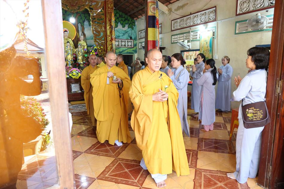 Chùa Thiền Bửu tổ chức lễ húy nhật kỷ niệm 44 năm cố Hòa thượng Thích Nhật Hiếu viên tịch
