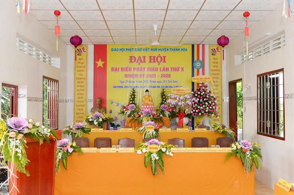Đại hội đại biểu Phật giáo huyện Thạnh Hóa lần thứ X