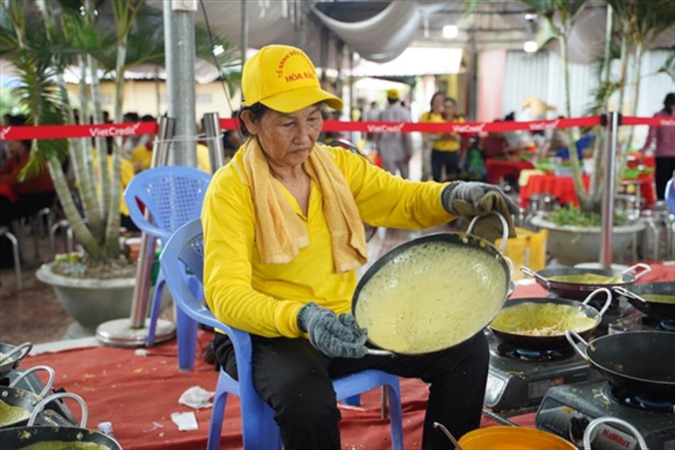 Hình ảnh ngày Phật đản 2025 tại chùa Ân Thọ: buổi sáng và chiều