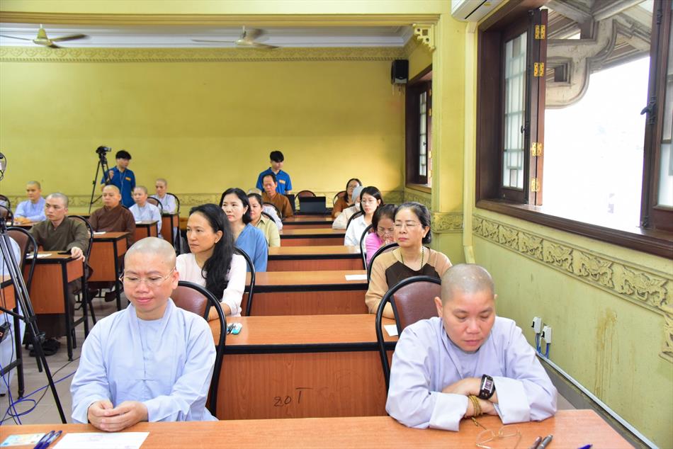 Học Viện Phật Giáo Việt Nam tại Thành phố Hồ Chí Minh tổ chức kỳ thi tuyển sinh thạc sĩ Phật học khóa VII năm 2023
