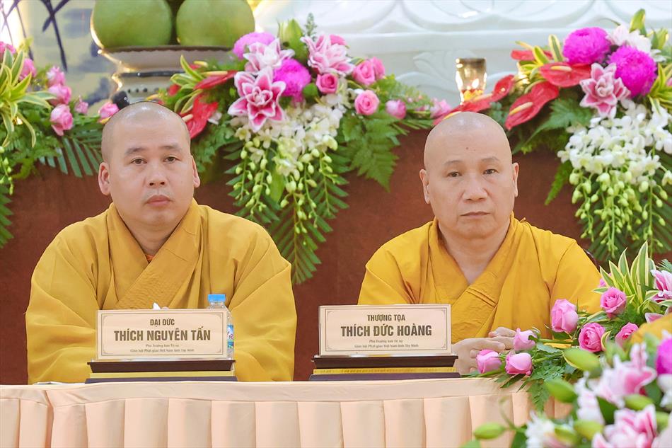 Hội nghị công bố quyết định nhân sự Ban Trị sự GHPGVN tỉnh Tây Ninh mới nhiệm kỳ 2022-2027 Hội nghị công bố quyết định nhân sự Ban Trị sự GHPGVN tỉnh Tây Ninh mới nhiệm kỳ 2022-2027