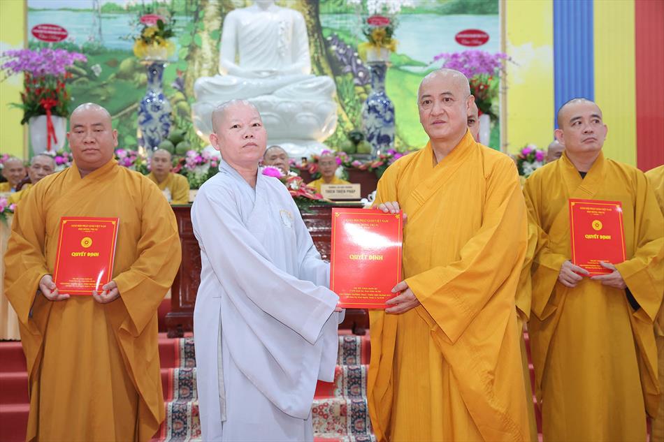 Hội nghị công bố quyết định nhân sự Ban Trị sự GHPGVN tỉnh Tây Ninh mới nhiệm kỳ 2022-2027 Hội nghị công bố quyết định nhân sự Ban Trị sự GHPGVN tỉnh Tây Ninh mới nhiệm kỳ 2022-2027
