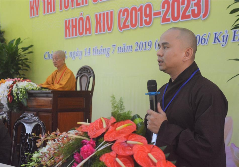 Họp triển khai và chính thức khai mạc kỳ thi tuyển sinh cử nhân Phật học khóa XIV (2019 – 2023 )
