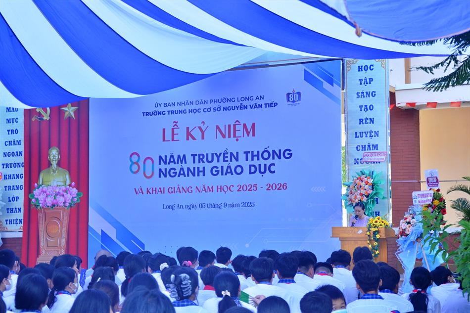 LỄ KỶ NIỆM 80 NĂM NGÀNH GIÁO DỤC – ĐỔI TÊN TRƯỜNG VÀ KHAI GIẢNG NĂM HỌC 2025-2026 LỄ KỶ NIỆM 80 NĂM NGÀNH GIÁO DỤC – ĐỔI TÊN TRƯỜNG VÀ KHAI GIẢNG NĂM HỌC 2025-2026