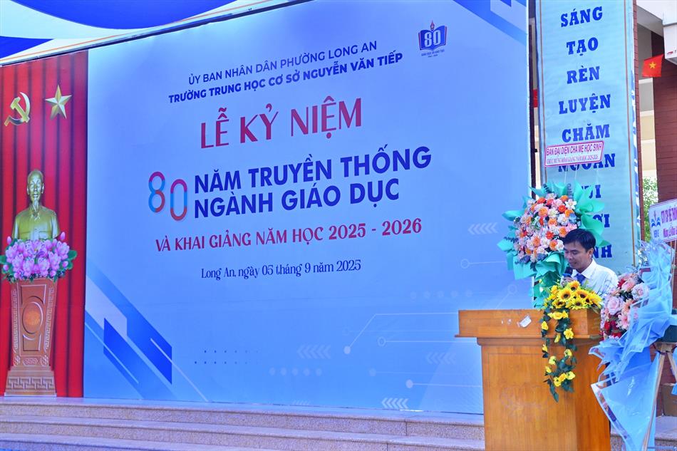 LỄ KỶ NIỆM 80 NĂM NGÀNH GIÁO DỤC – ĐỔI TÊN TRƯỜNG VÀ KHAI GIẢNG NĂM HỌC 2025-2026 LỄ KỶ NIỆM 80 NĂM NGÀNH GIÁO DỤC – ĐỔI TÊN TRƯỜNG VÀ KHAI GIẢNG NĂM HỌC 2025-2026