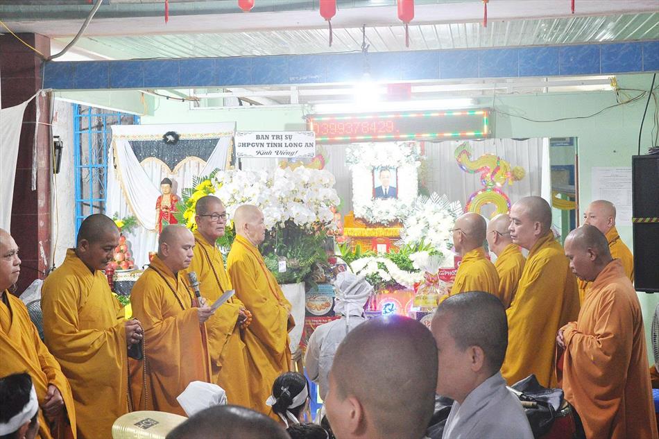 LỄ VIẾNG TANG VÀ CẦU SIÊU CỦA BAN TRỊ SỰ GHPGVN TỈNH LỄ VIẾNG TANG VÀ CẦU SIÊU CỦA BAN TRỊ SỰ GHPGVN TỈNH