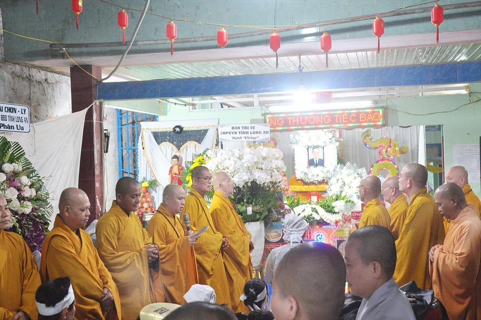 LỄ VIẾNG TANG VÀ CẦU SIÊU CỦA BAN TRỊ SỰ GHPGVN TỈNH LỄ VIẾNG TANG VÀ CẦU SIÊU CỦA BAN TRỊ SỰ GHPGVN TỈNH