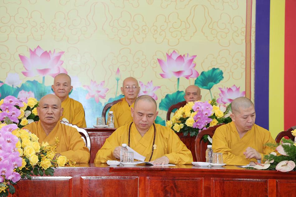 Lễ tổng khai giảng khoá an cư kiết hạ của Phật giáo Long An năm 2025 Lễ tổng khai giảng khoá an cư kiết hạ của Phật giáo Long An năm 2025