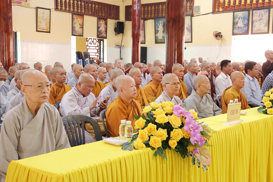 Lễ tổng khai giảng khoá an cư kiết hạ của Phật giáo Long An năm 2025 Lễ tổng khai giảng khoá an cư kiết hạ của Phật giáo Long An năm 2025
